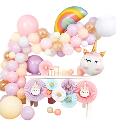 Nežni jednorog set balona