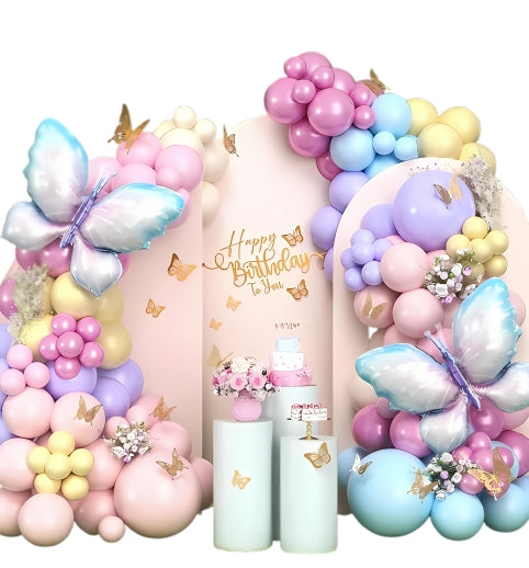 Pastelni leptir set balona