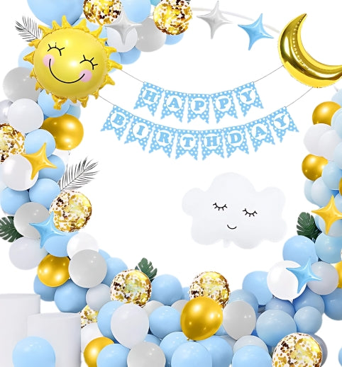 Baby plavi set balona