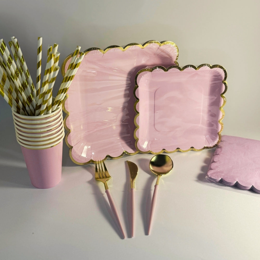 Nežni lila party set