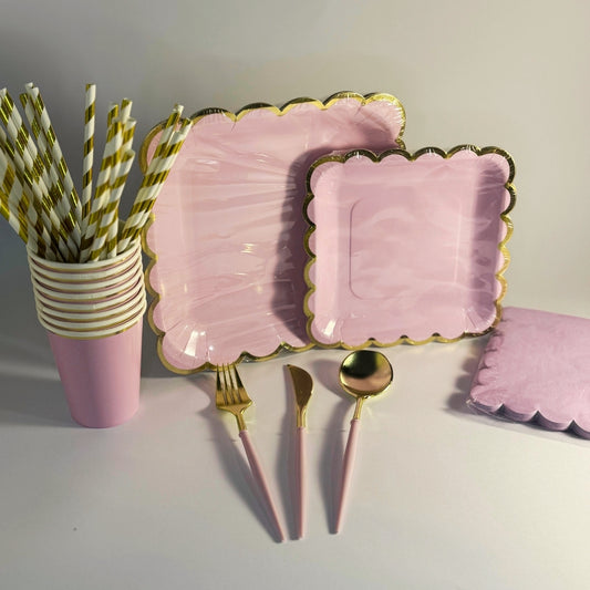 Nežni lila party set