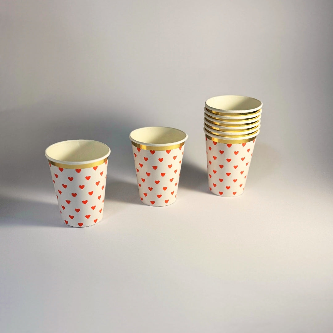 Crveno srce party set