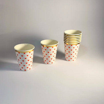 Crveno srce party set