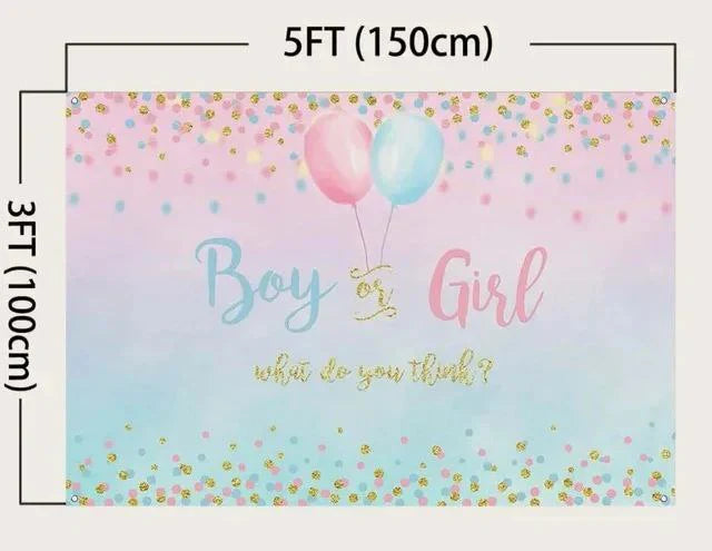 Pozadina za slikanje - Otkrivanje pola