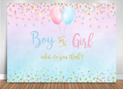 pozadina za slikanje za otkrivanje pola